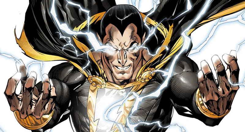 Dwayne "The Rock" Johnson will play Black Adam.