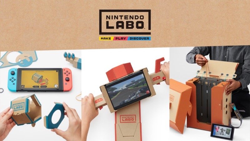 First Look at Nintendo Labo, A Build and Play Interactive Experience for the Switch