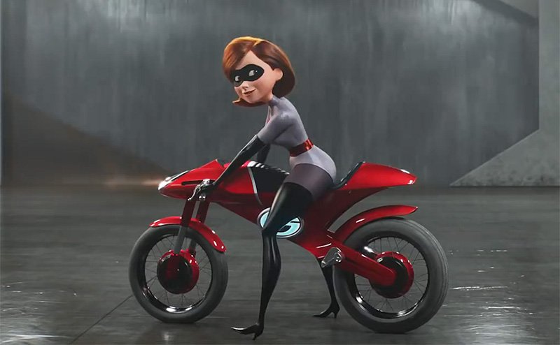 Incredibles 2 Footage Description from Pixar Presentation