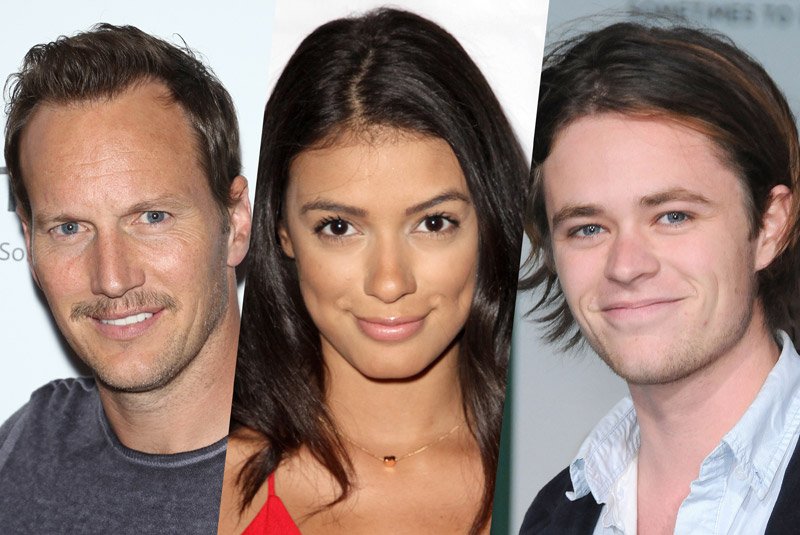 Patrick Wilson, Laysla De Oliveria, Harrison Gilbertson Board In the Tall Grass