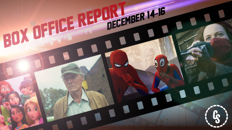 Spider-Verse Webs Up the #1 Spot and Sets December Opening Record