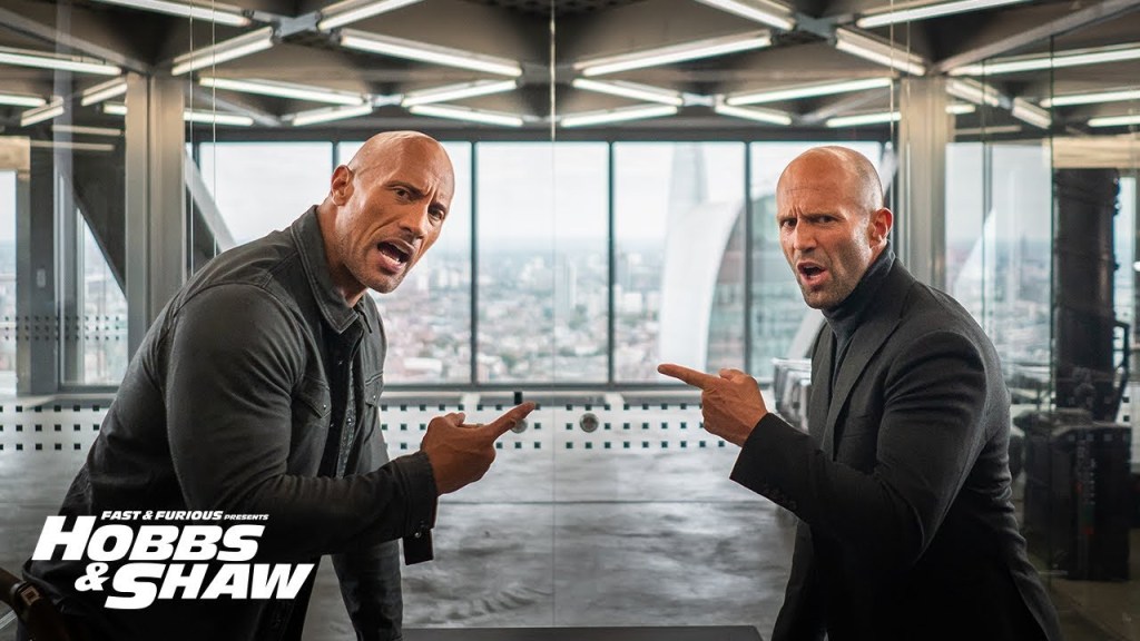 Statham & Johnson Unite in Hobbs & Shaw Super Bowl Spot