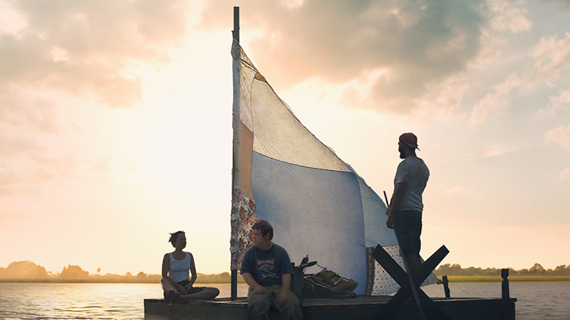 Shia LaBeouf is on an Adventure in The Peanut Butter Falcon Poster