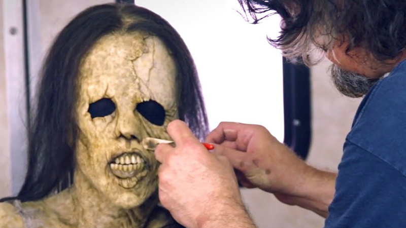 Scary Stories to Tell in the Dark Featurette Highlights Monster Makeup Timelapse