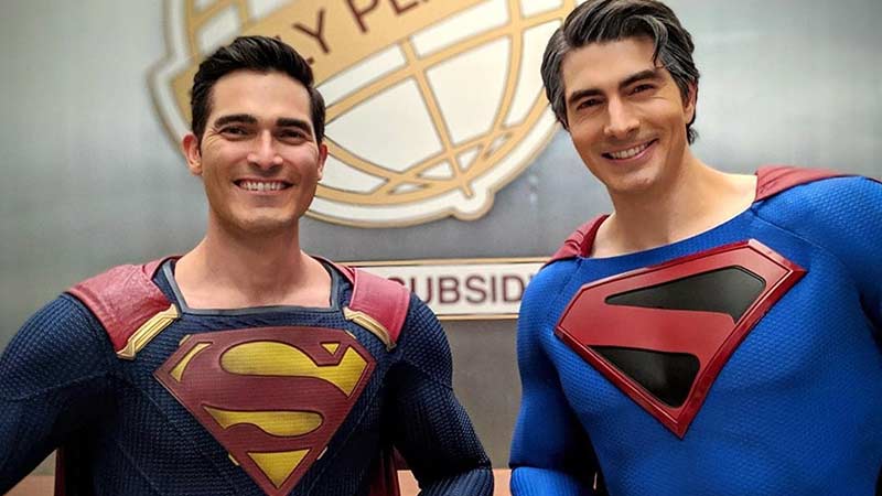 Double Vision: Brandon Routh & Tyler Hoechlin Join Forces for Arrowverse Crossover