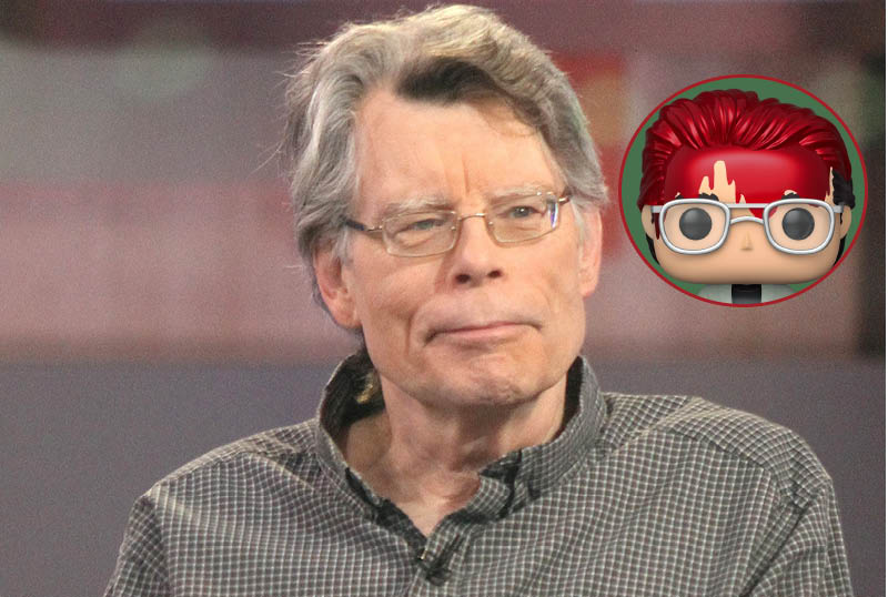 Stephen King Gets Bloody Pop Funko Figure