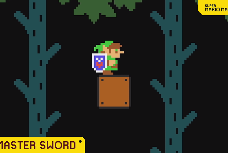 Link Heads to Super Mario Maker 2 in New Update!