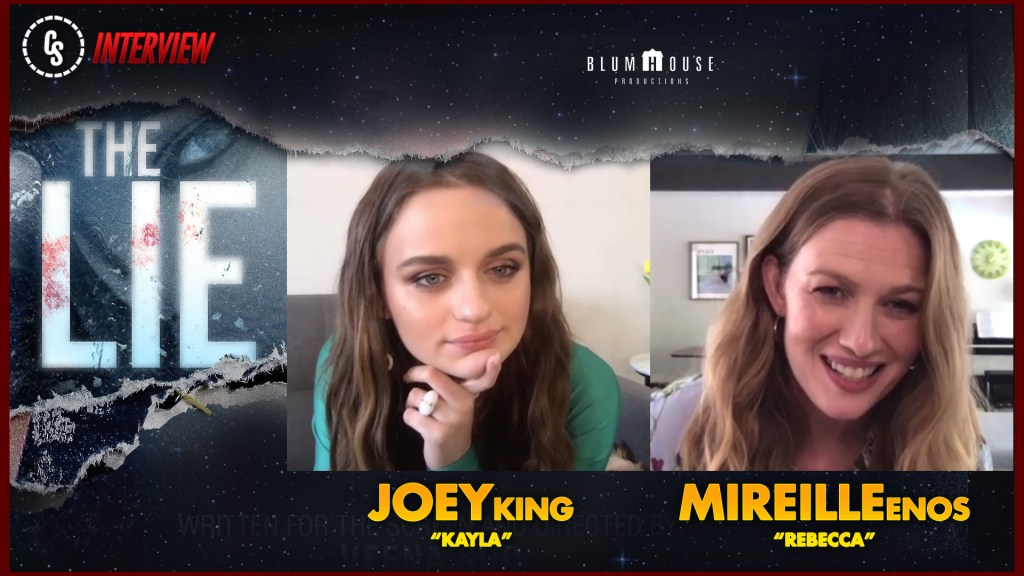 CS Video: The Lie Interview With Joey King & Mireille Enos