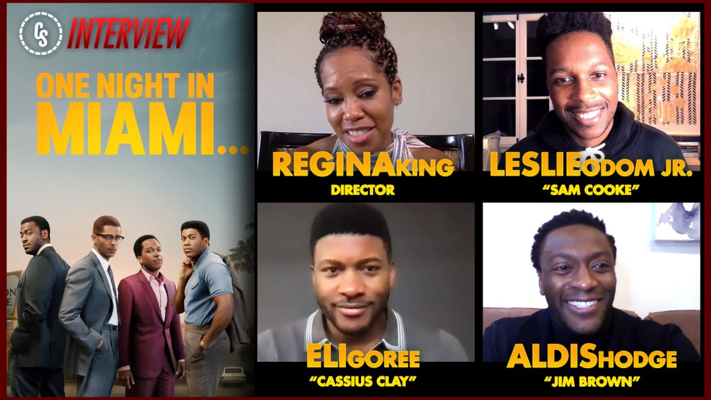 CS Video: One Night in Miami Interviews With Director & Stars!