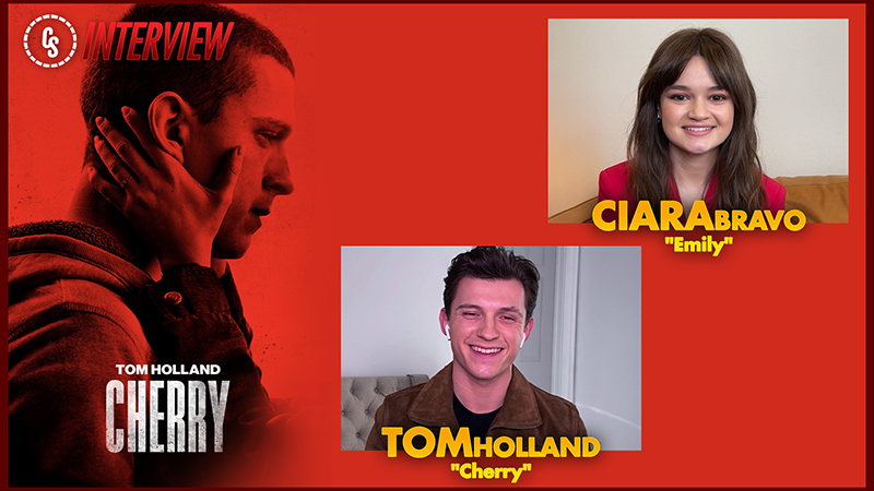 CS Video: Tom Holland & Ciara Bravo Talk Russo Brothers' Cherry