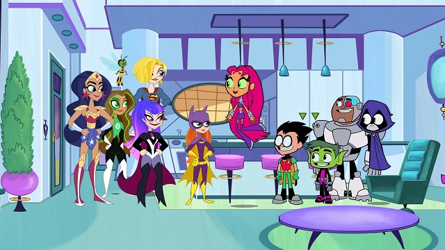 Teen Titans Go x DC Super Hero Girls_Space House