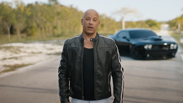 Vin Diesel F9 Video