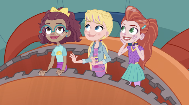 Exclusive Polly Pocket: Rainbow Funland Adventures Clip