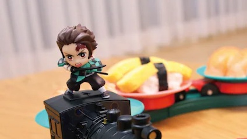 Demon Slayer Mugen Train Toy Serves You Sushi