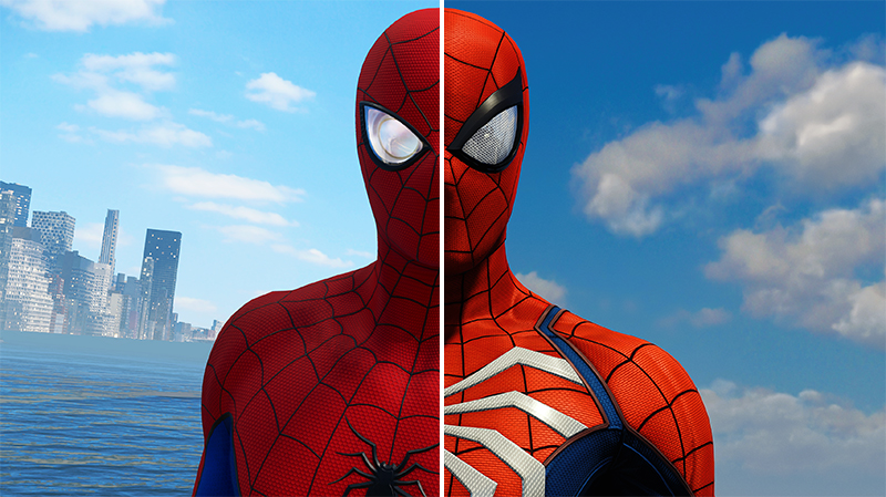 Insomniac's Spider-Man Is Impossible to Ignore While Playing Avengers' Spidey