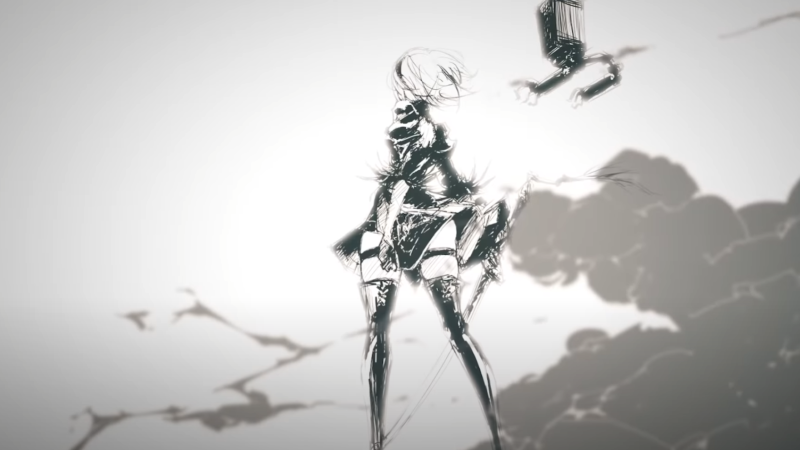 Nier: Automata Anime Adaptation Gets Teaser