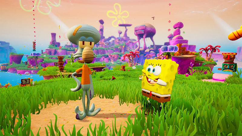 PlayStation Plus April 2022 Lineup Includes a Roguelite, Multiplayer Game, & a Beloved Sponge