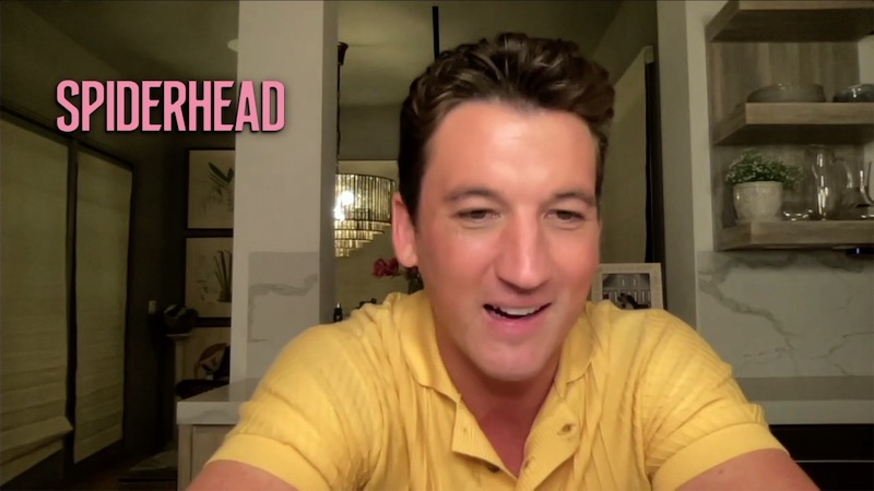 Miles Teller Spiderhead Interview