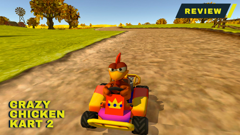 Crazy Chicken Kart 2 PS4 Review: A Poor Yet Fascinating Racer