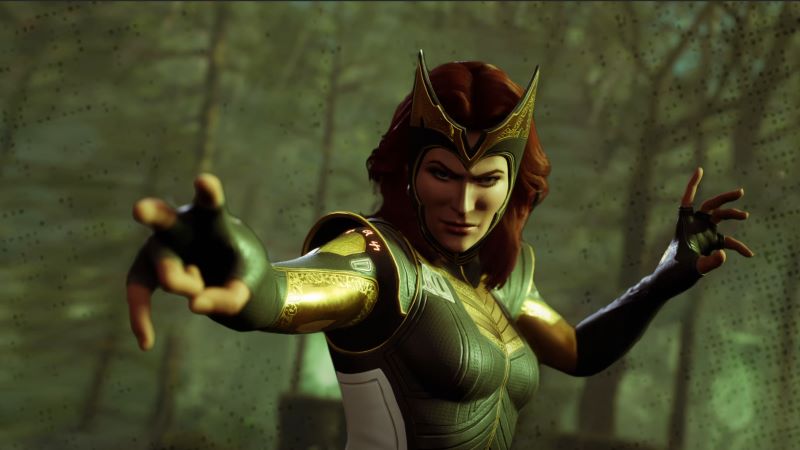 Midnight Suns Scarlet Witch Gameplay Showcase Teases Major Power