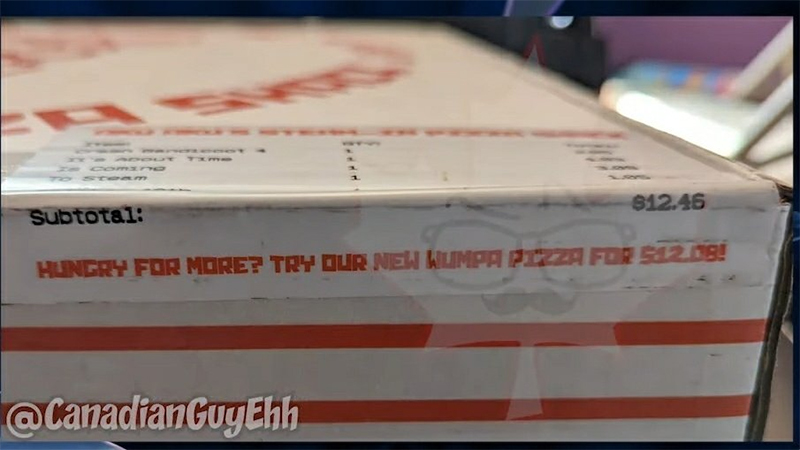 Crash Bandicoot Pizza Box Points to Possible Game Awards Reveal