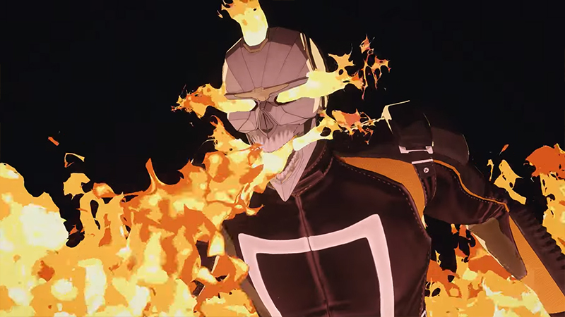 New Midnight Suns Animated Short Is All About Ghost Rider