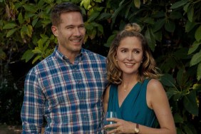 Luke Macfarlane and Rose Byrne in Platonic (Photo Credit - Apple TV Plus)