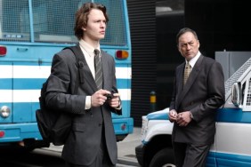 Ansel Elgort and Ken Watanabe in Tokyo Vice