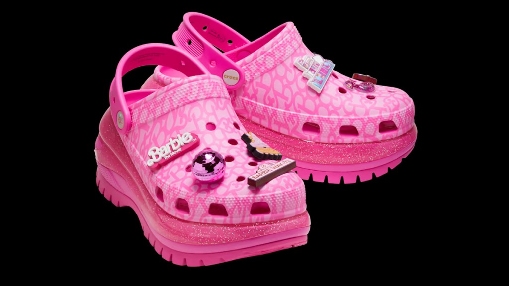 barbie crocs