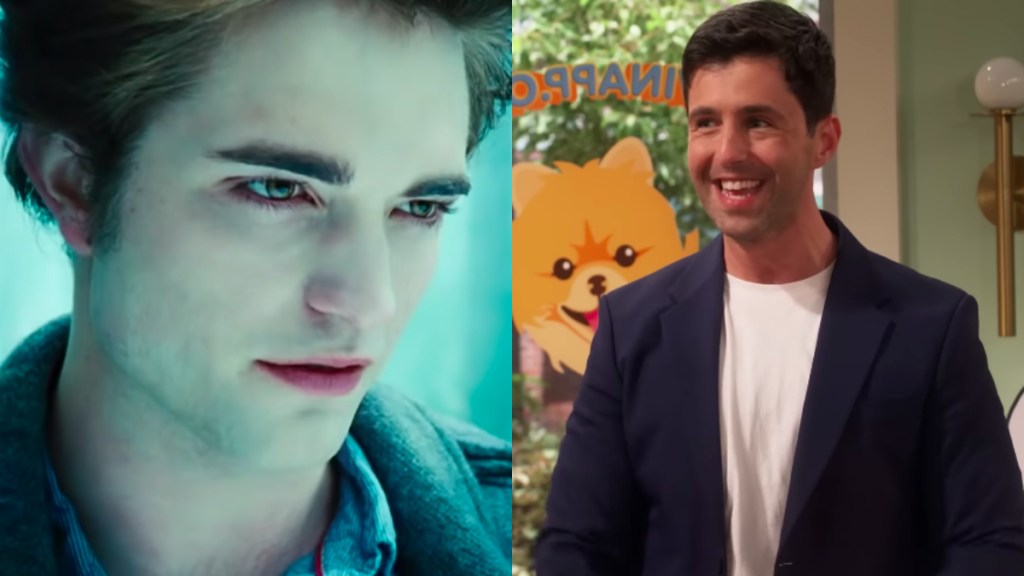 Josh Peck and Robert Pattinson as Edward Cullen