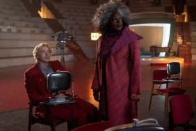 Tom Blyth and Viola Davis in The Hunger Games: The Ballad of Songbirds & Snakes