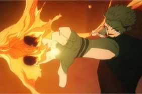 Sukuna using Fire Arrow in Jujutsu Kaisen