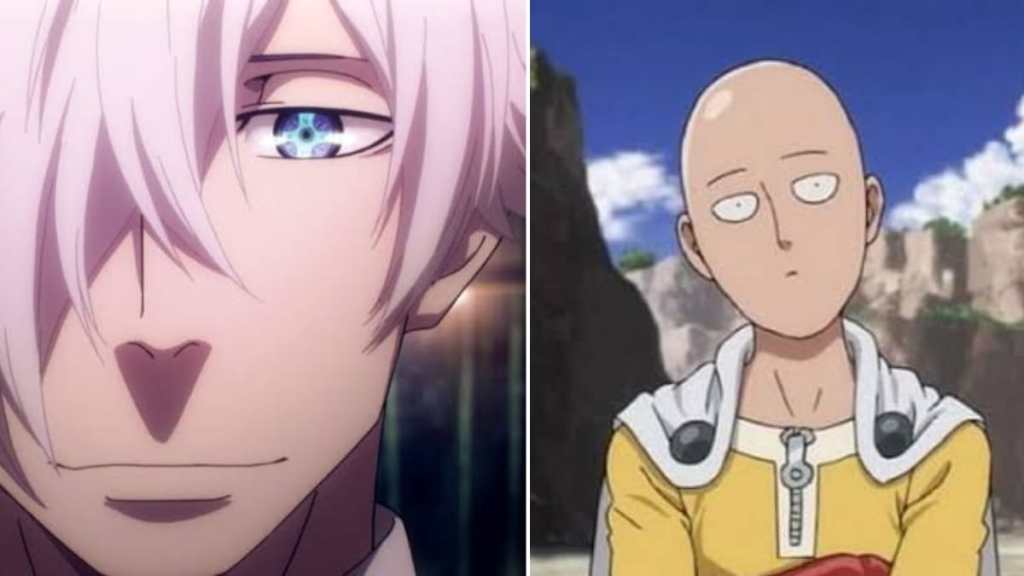 Decim (Death Parade) & One Punch Man (One Punch Man)