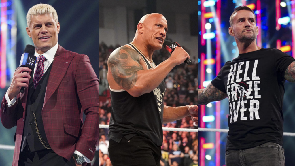 Cody Rhodes, The Rock, CM Punk