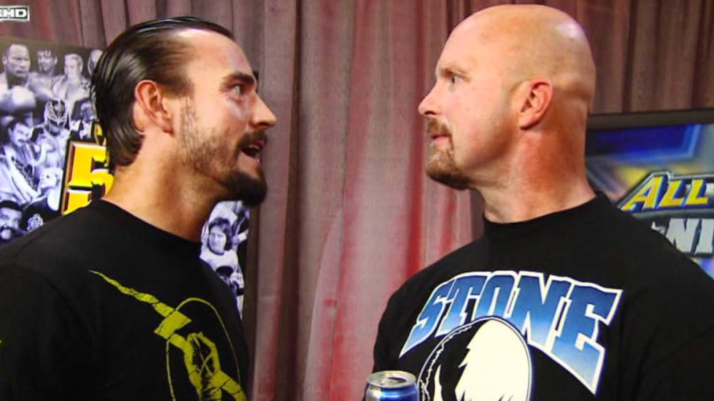 CM Punk and Stone Cold Steve Austin