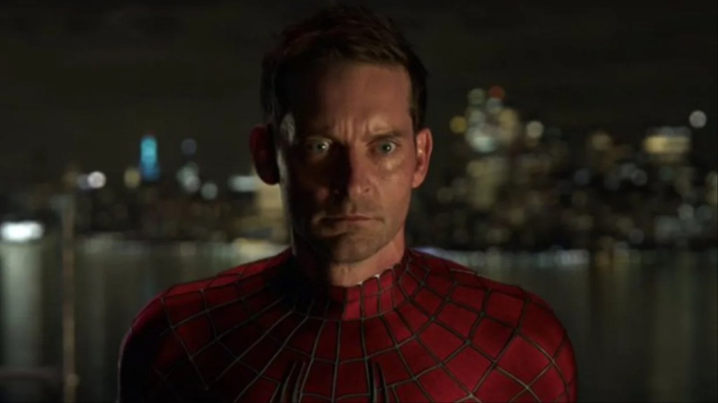 madame web tobey maguire spider-man cameo in the movie