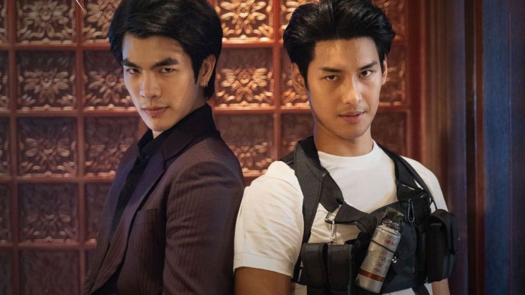 Mile Phakphum Romsaithong and Apo Nattawin Wattanagitiphat in KinnPorsche final episode