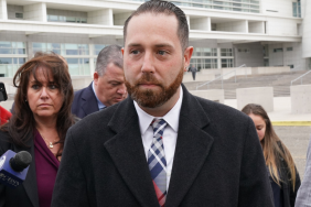 Valerie Cincinelli's husband Isaiah Carvalho Jr. at Federal Court on October 29, 2021 in Central Islip, New York