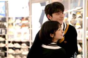 Landy Li embraces Lin Yi in Angels Fall Sometimes