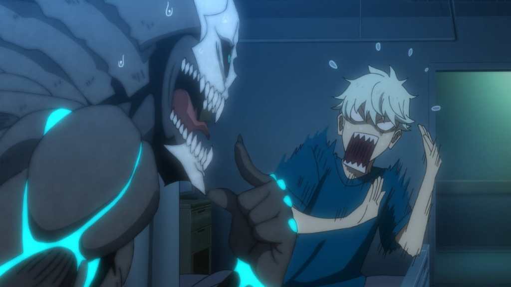 Kafka and Ichikawa in Kaiju No. 8