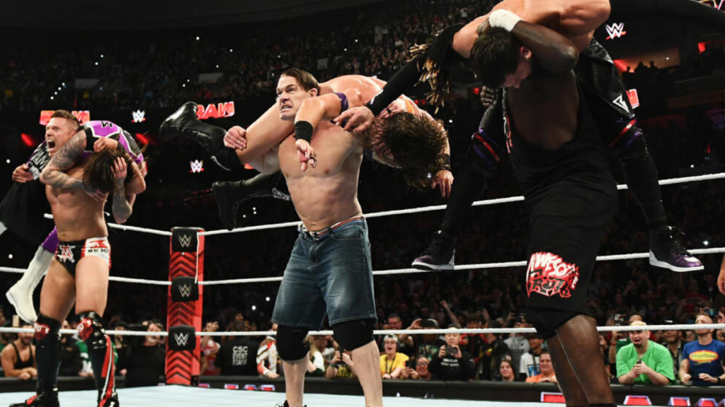 The Miz, John Cena and R Truth