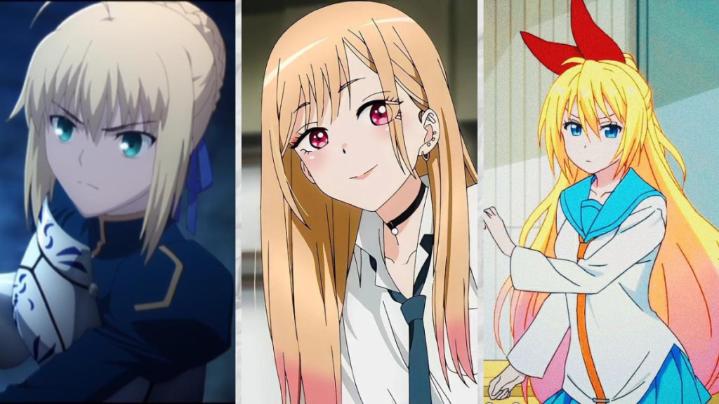 Blonde Anime Characters