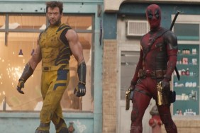 Wolverine and Deadpool walking in Deadpool & Wolverine.