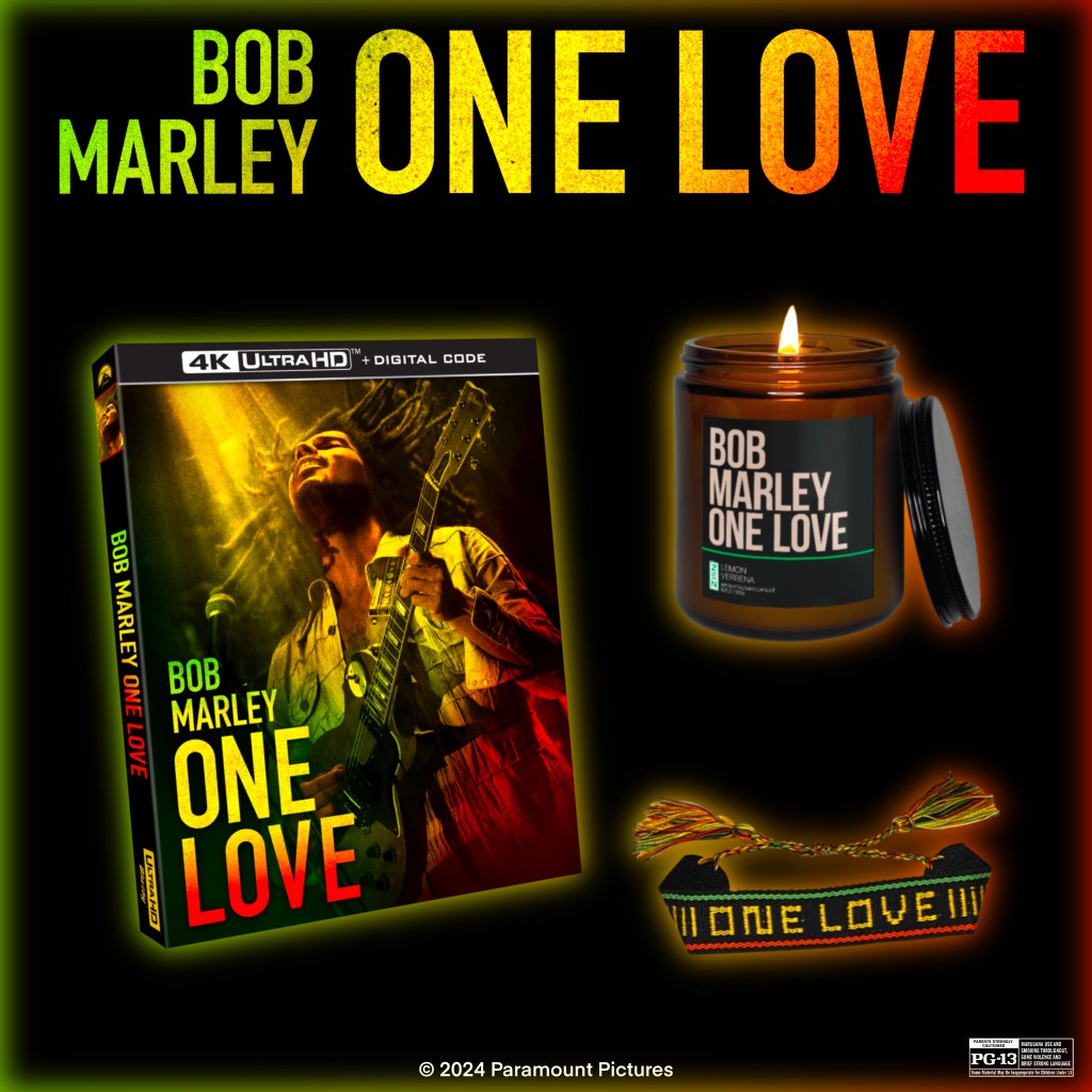 Bob Marley: One Love 4K prize packs