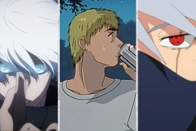 Gojo in Jujutsu Kaisen, Onizuka in Great Teacher Onizuka and Kakashi in Naruto Shippuden (