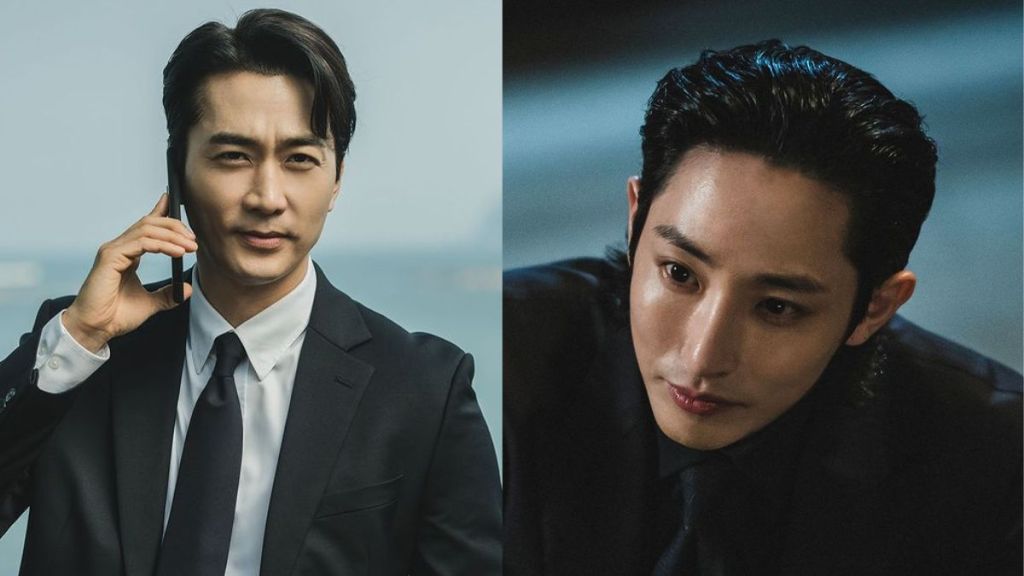 Song Seung-Heon and Lee Soo-Hyuk from The Player 2: Master of Swindlers