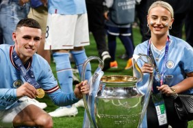 Phil Foden girlfriend Rebecca Cooke kids baby