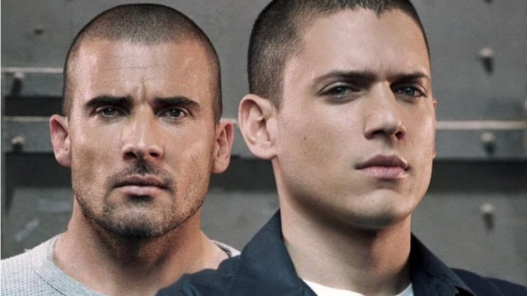 Wentworth Miller and Dominic Purcell in Prison Break.