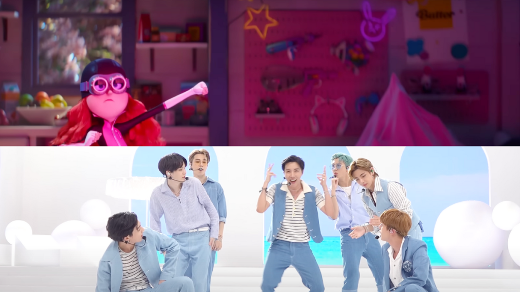 Despicable Me 4 character Poppy is a certified BTS ARMY