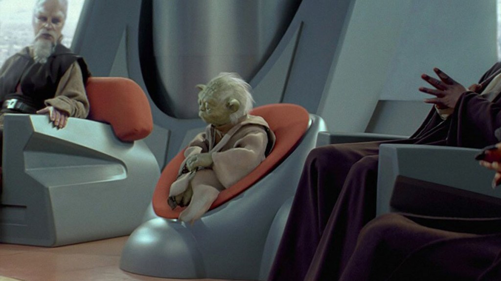 Yoda at Jedi Council